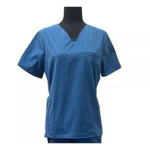 Medelita Women's Flora 3-Pocket V-Neck Scrub Top Size S